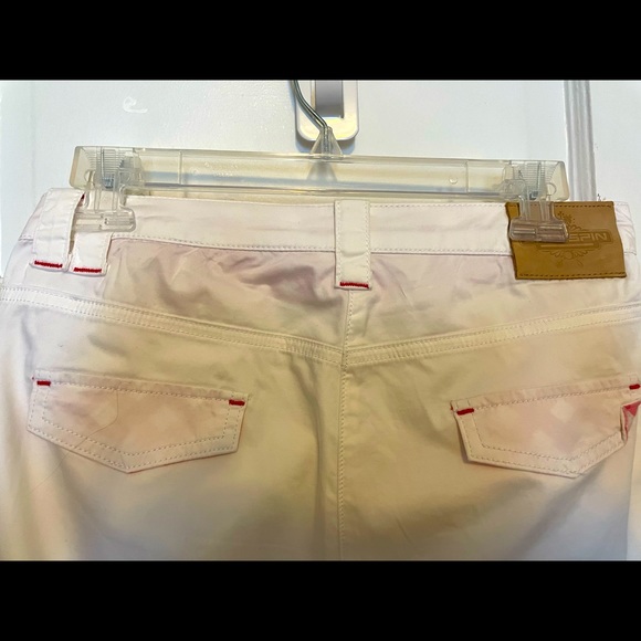 Backspin Small White Womens Golf Pants - Picture 6 of 7